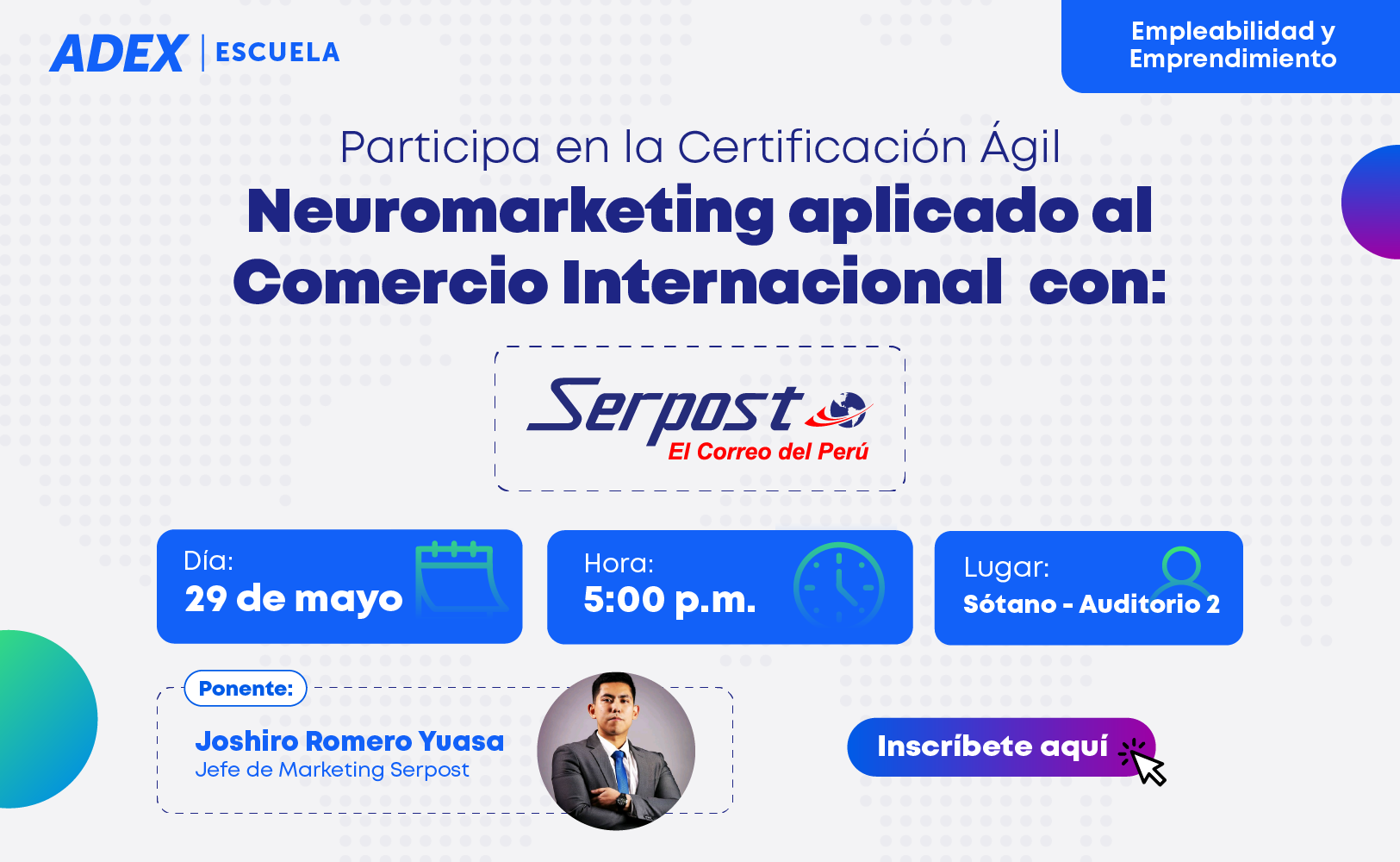 CERTIFICACIÓN ÁGIL: "NEUROMARKETING APLICADO AL COMERCIO INTERNACIONAL"